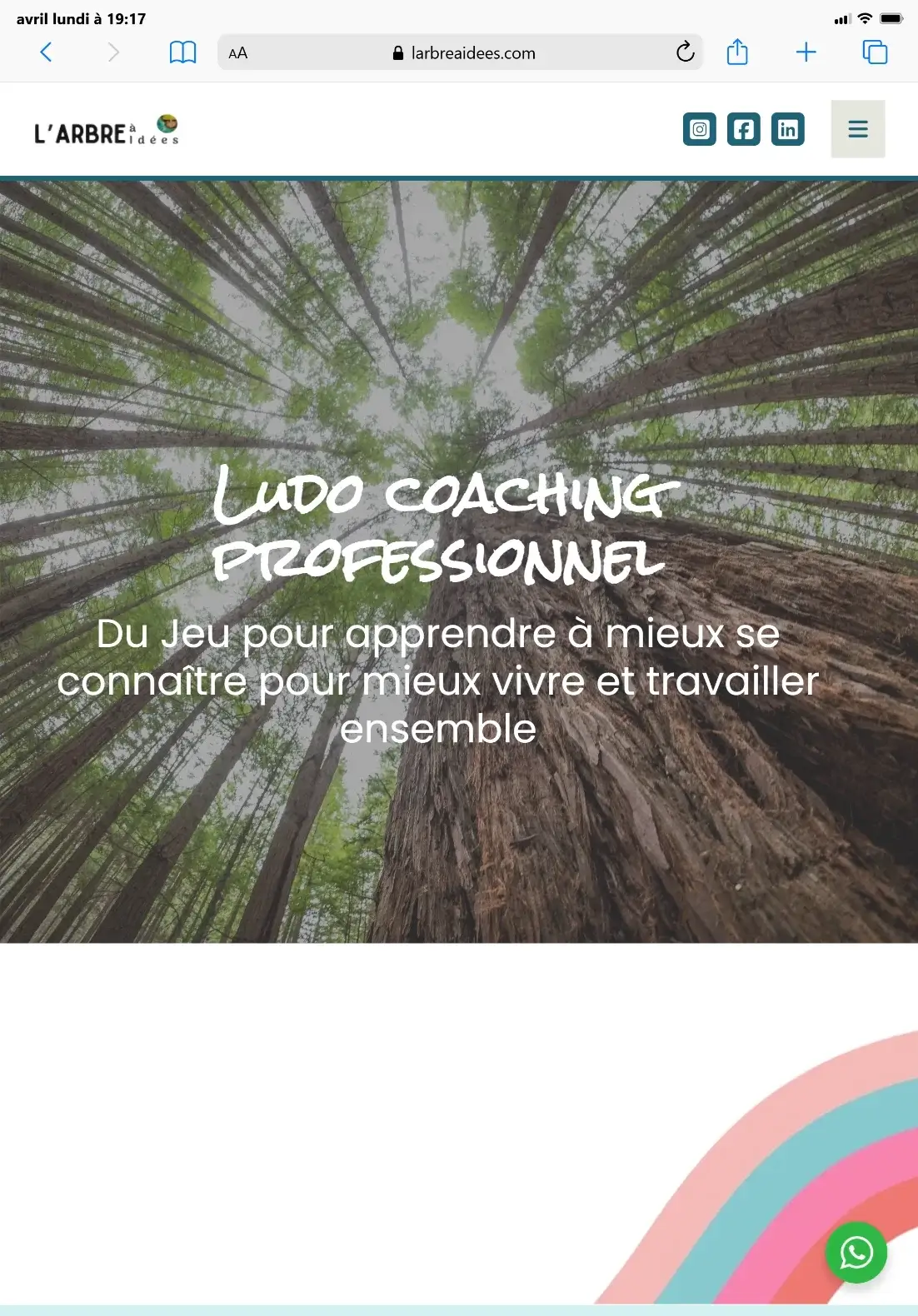 Atelier de Ludo-Coaching par L'Arbre à Idées – Apprendre à mieux se connaître par le jeu. Société fondée par Sophia BOURDEKAS refonte de site internet réalisé par Céline GANA de Feeling and Create