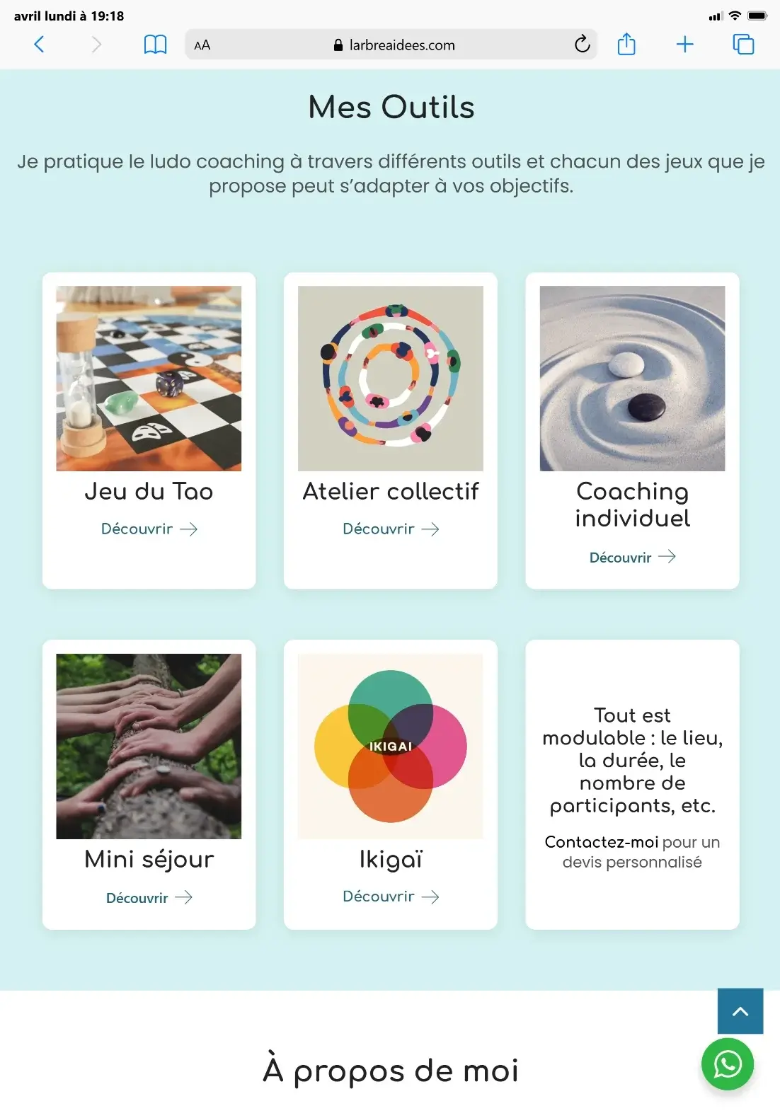 L'Arbre à Idées mes outils de ludo coaching