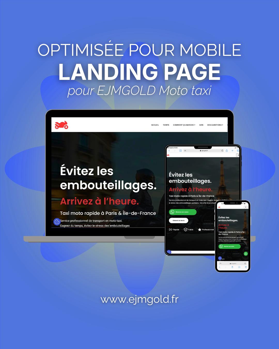 page-couverture-Projet-EJMGOLD-MOTO-taxi Projet réalisé par Feeling and Create - F&C - Feeling & Create